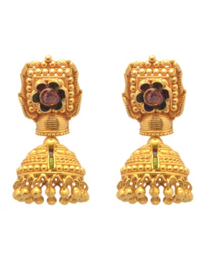 Gold Jhumkas Online Shopping India | Buy Gold Jhumka ...