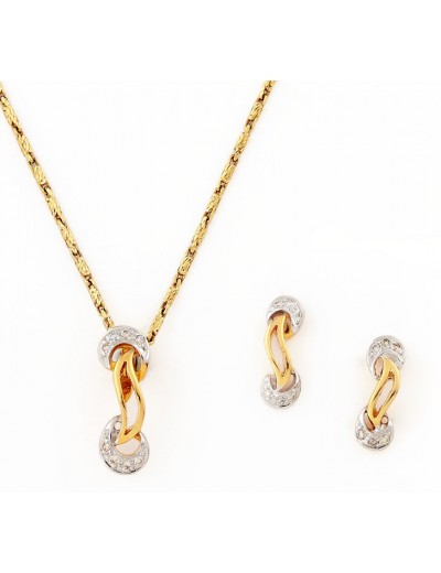 Buy The Amaryllis Pendant set | Paliwaljewelers.com